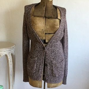 Hollister size M button up cardigan